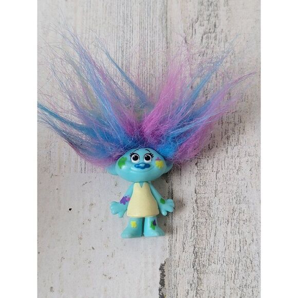 Hasbro 2015 Mini troll paint splatter toy dwa figure - Picture 2 of 4
